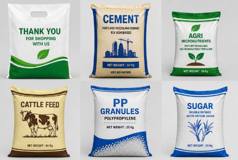 HDPE woven sack packaging