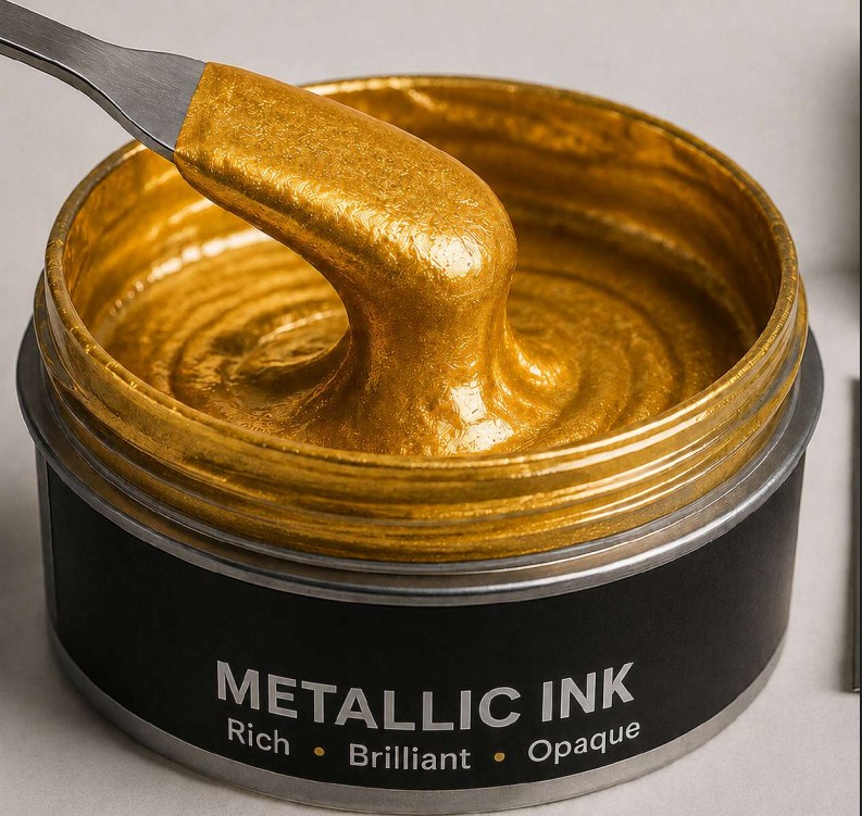 INKYFY metallic gold ink